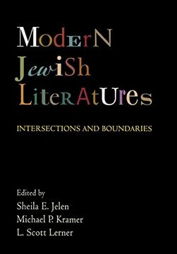 portada Modern Jewish Literatures: Intersections and Boundaries (Jewish Culture and Contexts) (en Inglés)