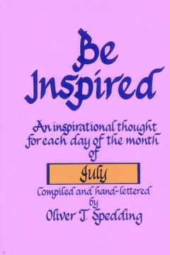 portada Be Inspired - July (in English)