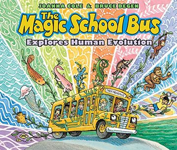portada The Magic School bus Explores Human Evolution (en Inglés)