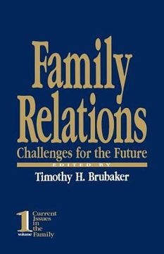 portada family relations: challenges for the future (en Inglés)