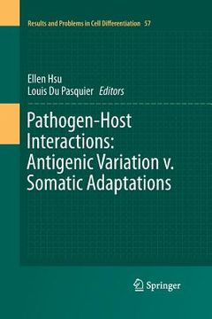 portada Pathogen-Host Interactions: Antigenic Variation V. Somatic Adaptations (en Inglés)