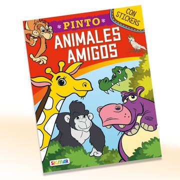 portada Animales Amigos [Con Stickers]