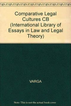 portada Comparative Legal Cultures (International Library of Essays in law and Legal Theory) (in English)