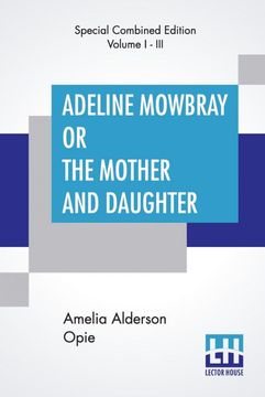 portada Adeline Mowbray or the Mother and Daughter Complete 