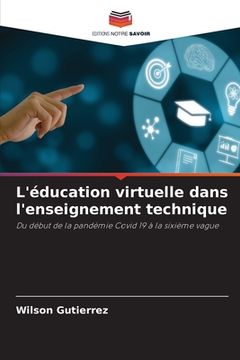 portada L'éducation virtuelle dans l'enseignement technique (in French)