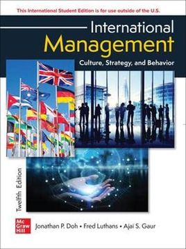 portada Ise International Management: Culture, Strategy, and Behavior (en Inglés)