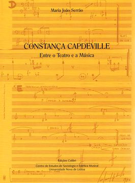 portada Constança Capdeville - Entre o Teatro e a Música