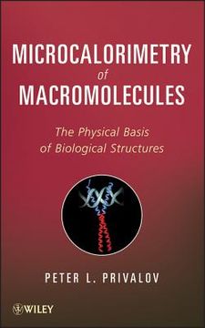 portada microcalorimetry of macromolecules
