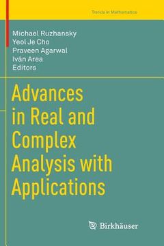 portada Advances in Real and Complex Analysis with Applications (en Inglés)