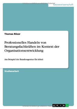 portada Professionelles Handeln von Beratungsfachkräften im Kontext der Organisationsentwicklung (German Edition)