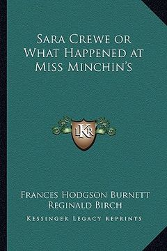portada sara crewe or what happened at miss minchin's (en Inglés)