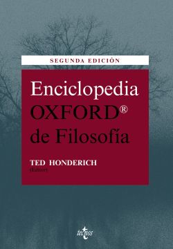 portada Enciclopedia Oxford de Filosofía