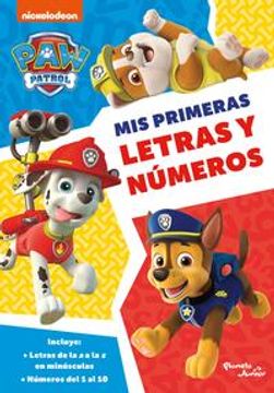 portada PAW Patrol. Mis primeras letras y números (in Spanish)