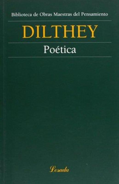 portada Poetica [Dilthey Wilhelm] (in Spanish)