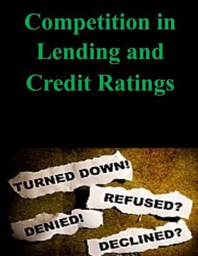 portada Competition in Lending and Credit Ratings (en Inglés)