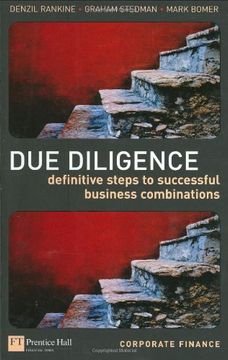 portada Due Diligence: Definitive Steps to Successful Business Combinations (en Inglés)