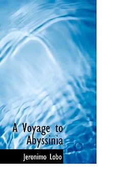 portada a voyage to abyssinia (in English)
