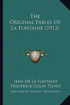 portada the original fables of la fontaine (1913)