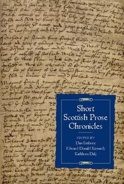 portada short scottish prose chronicles (en Inglés)