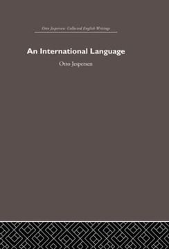 portada International Language (Otto Jespersen) (en Inglés)