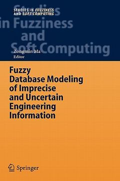 portada fuzzy database modeling of imprecise and uncertain engineering information