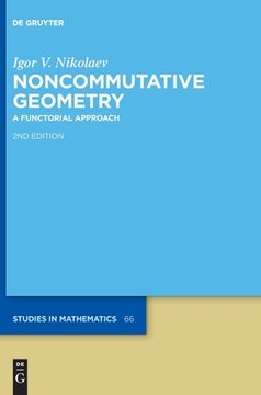 portada Noncommutative Geometry: A Functorial Approach (in English)