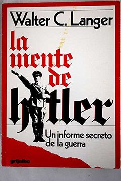 portada Mente de Hitler un Informe Secreto de la Guerra