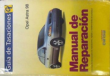 portada Manual de Reparación Opel Astra '98