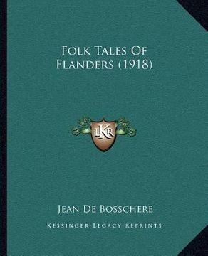 portada folk tales of flanders (1918)