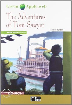 portada The Adventures of tom Sawyer+Cd-Rom (Black Cat. Green Apple) 