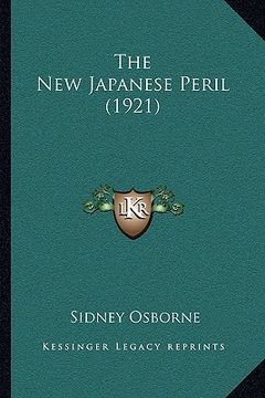 portada the new japanese peril (1921) (in English)