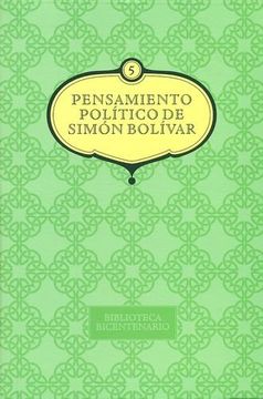 portada Pensamiento Politico de Simon Bolivar