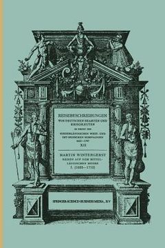portada Reisen Auf Dem Mittelländischen Meere, Der Nordsee, Nach Ceylon Und Nach Java 1688-1710 (en Alemán)