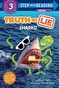 portada Truth or Lie: Sharks! (Step Into Reading) 