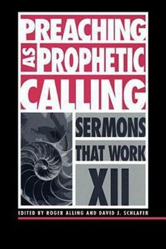 portada preaching as prophetic calling (en Inglés)