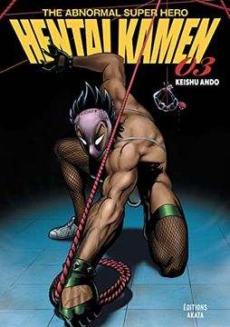 portada Hentai Kamen, the Abnormal Superhero - Tome 3 (Vf) (en Francés)