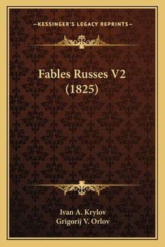 portada Fables Russes V2 (1825) (en Francés)