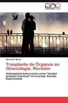 portada trasplante de rganos en ginecolog a. revisi n (en Inglés)