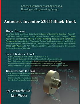 portada Autodesk Inventor 2018 Black Book