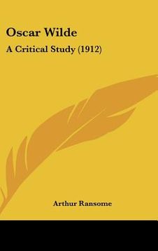 portada oscar wilde: a critical study (1912) (en Inglés)