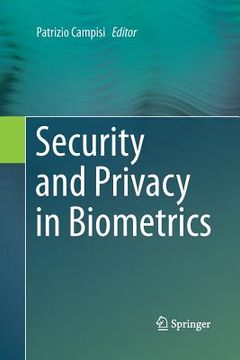 portada Security and Privacy in Biometrics (en Inglés)