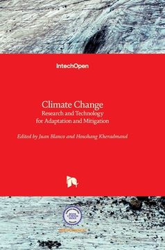 portada Climate Change: Research and Technology for Adaptation and Mitigation (en Inglés)
