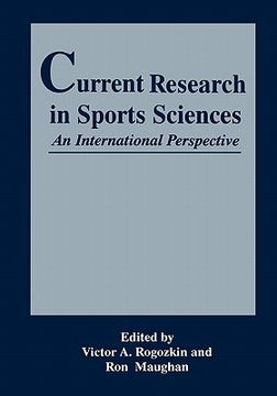 portada current research in sports sciences (en Inglés)