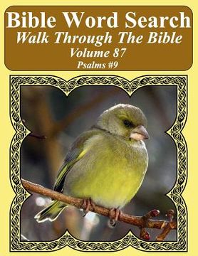 portada Bible Word Search Walk Through The Bible Volume 87: Psalms #9 Extra Large Print (en Inglés)