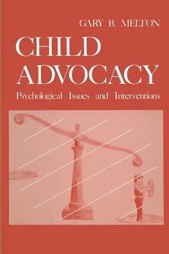 portada Child Advocacy: Psychological Issues and Interventions (en Inglés)