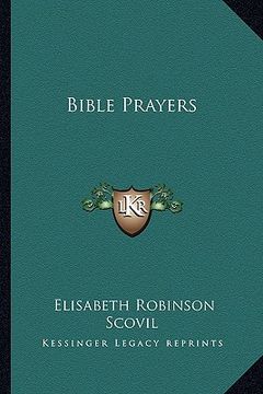 portada bible prayers (en Inglés)