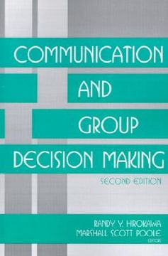 portada communication and group decisionmaking (en Inglés)