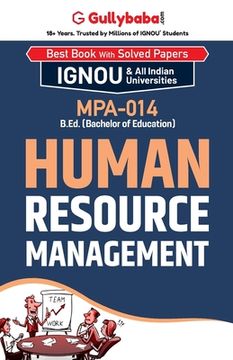 portada MPA-014 Human Resource Management (en Inglés)