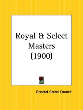 portada royal and select masters (in English)