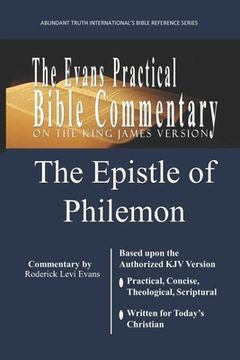 portada The Epistle of Philemon: The Evans Practical Bible Commentary (en Inglés)